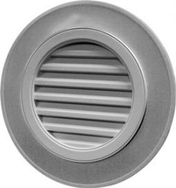 Mid-America Designer 28" Round Gable Vent No/Keystones